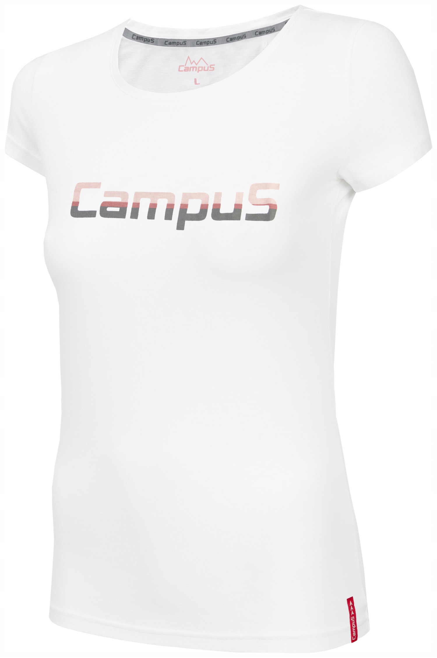 

Koszulka damska T-shirt Bawełna Campus biała S