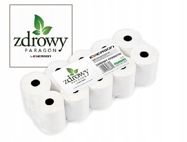 

Rolki termiczne do kas fiskalnych 57mm x 20m 10szt