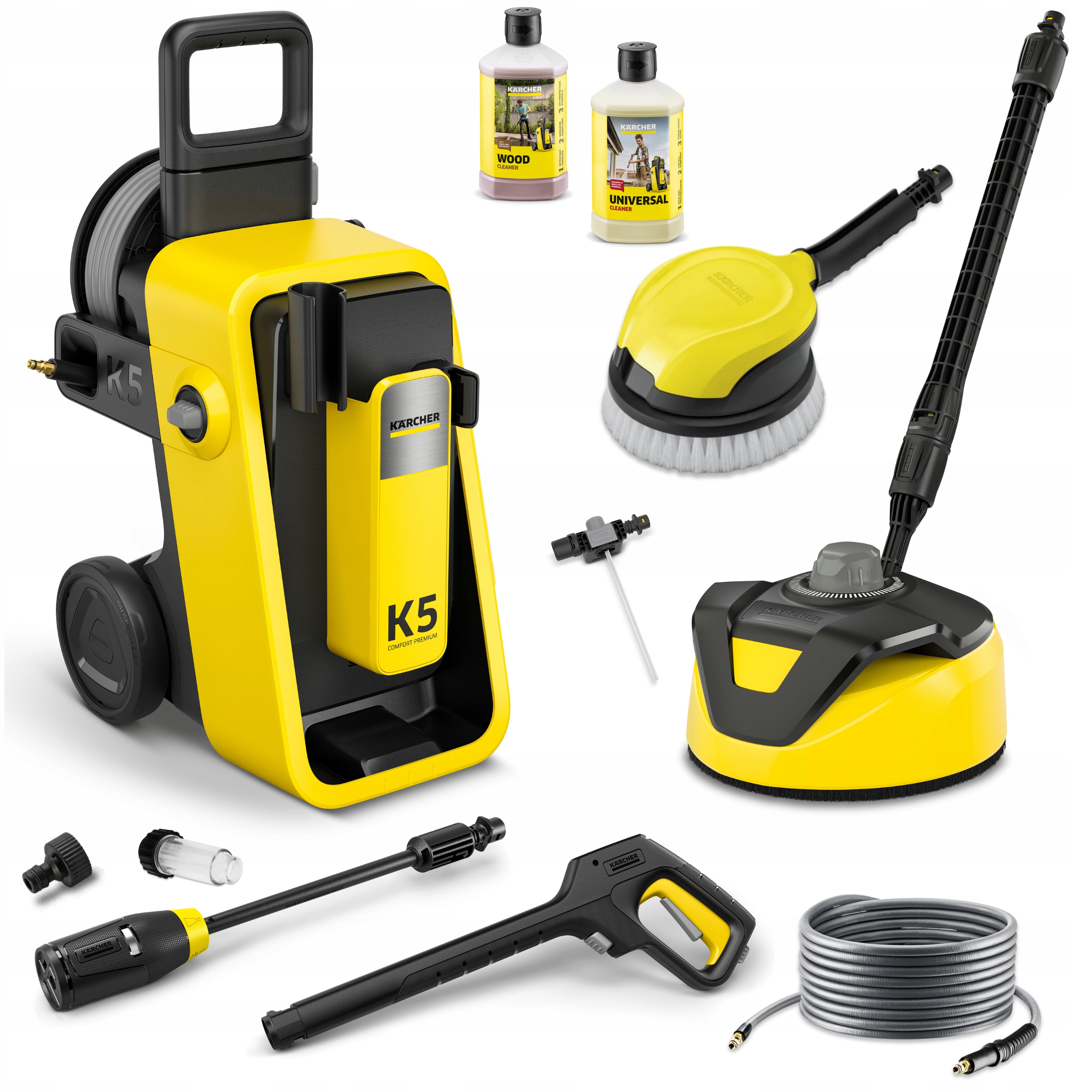 Myjka Ciśnieniowa Karcher K5 Comfort 145 Bar Szczotka Do Mycia Samochodu