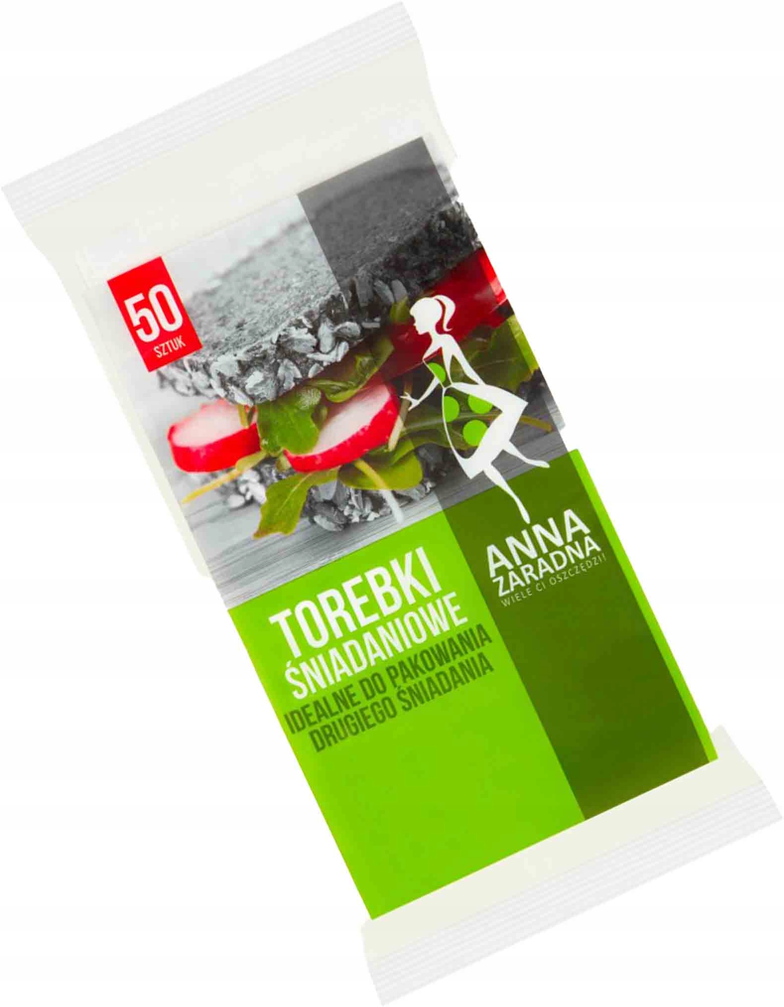 

Torebki Śniadaniowe *az* 50 szt.