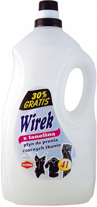 

Wirek Płyn do Prania Czarnych Tkanin 4 L