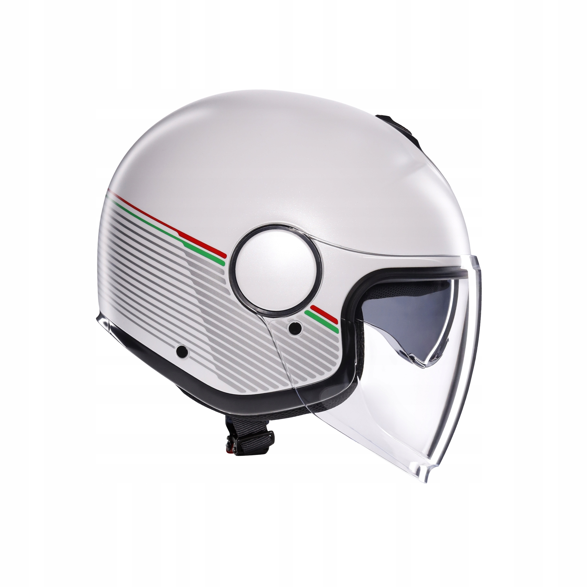 Kask Otwarty AGV Eteres Capoliveri Tricolor Italia XL Rozmiar XL