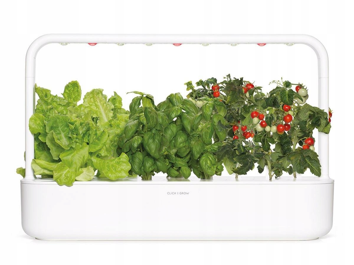 Kvetináč plast biely Click and Grow 60,5 cm x 18,5 x 40 cm