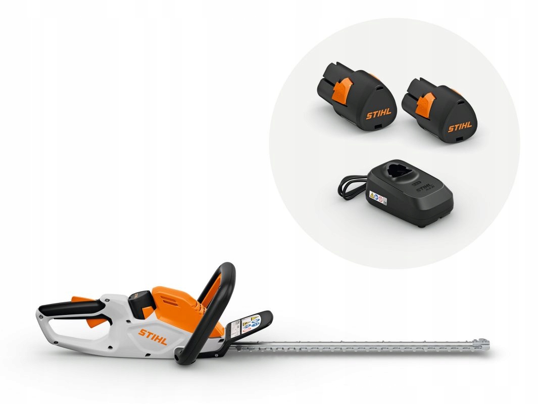 Nožnice na živý plot Stihl HSA40 akumulátorové 50CM na batérie as2 Sada