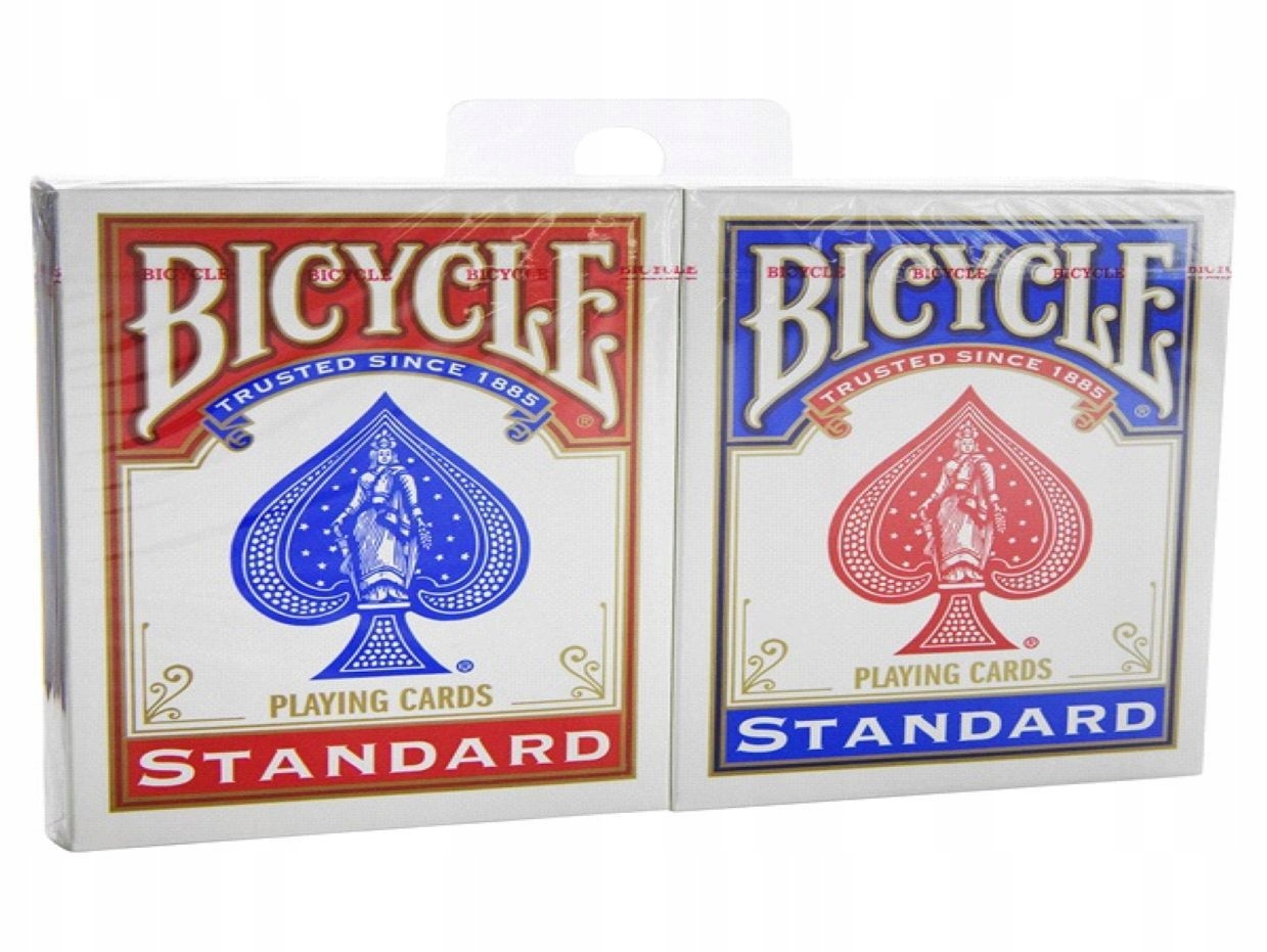 Bicycle 2PACK Standard Index Rider Back [karty]