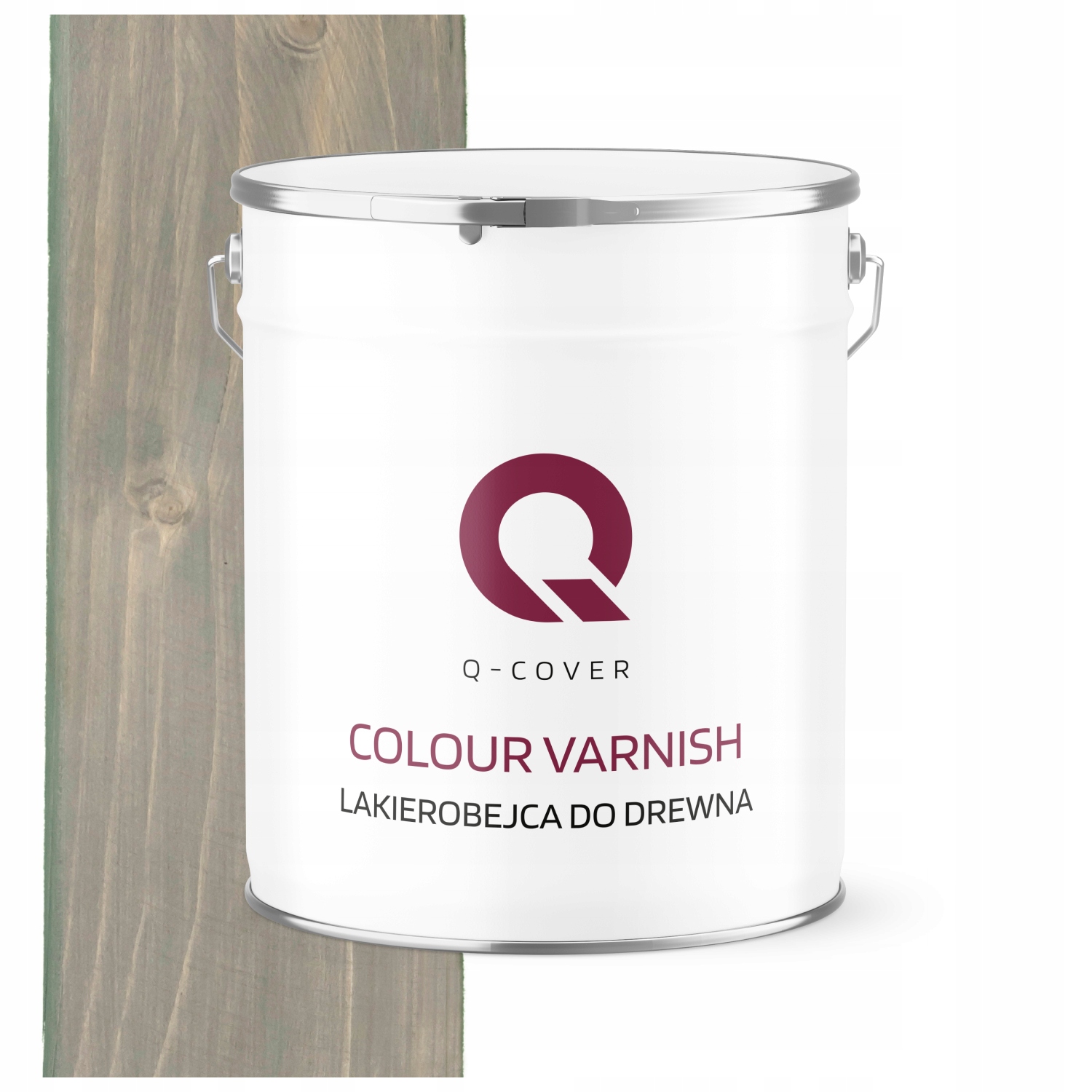 Lak Na Dřevo 3V1 Lazura Šedá Tmavá 7046 Polomatná 5 L Ochranná