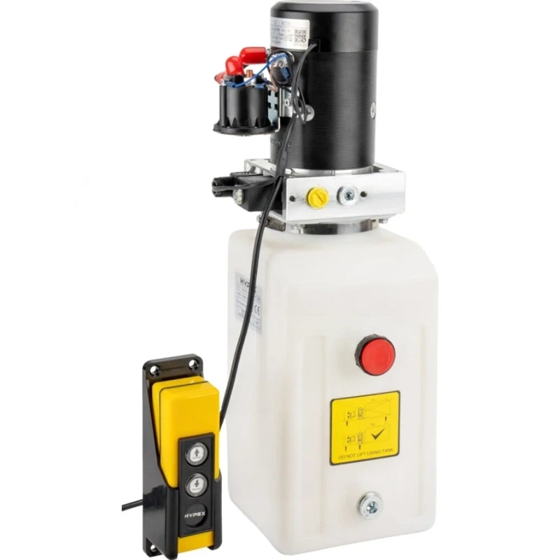 Hydraulický agregát s ovládáním 12V 1,6 kW 8 l Hypex