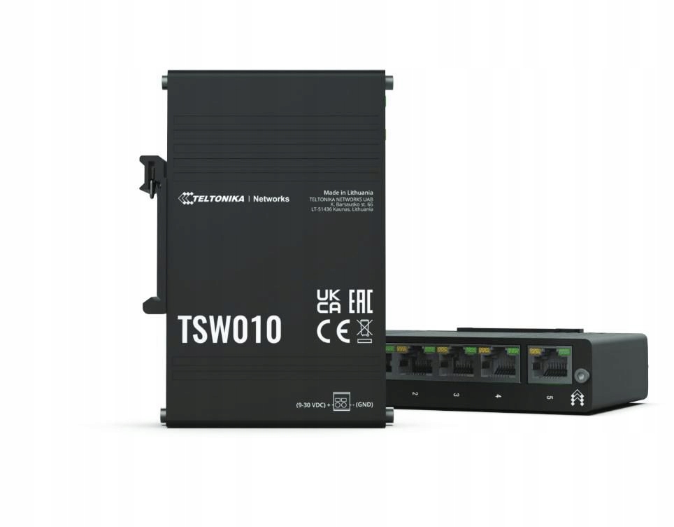 Teltonika TSW010 Din Lišta Switch, TSW010000000