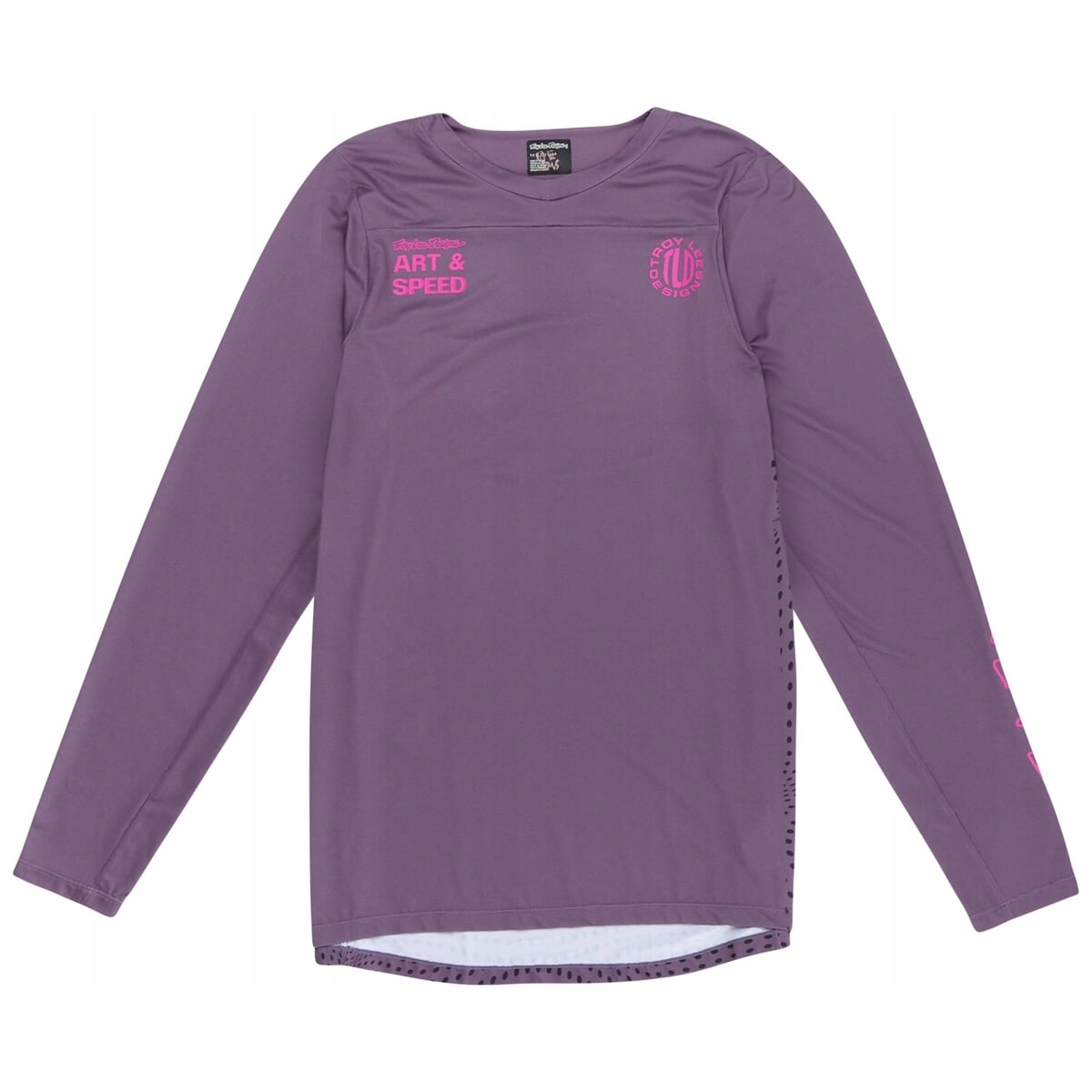 Koszulka Rowerowa Ls Tld Troy Lee Designs Skyline Radioscape Deep Purp R. M