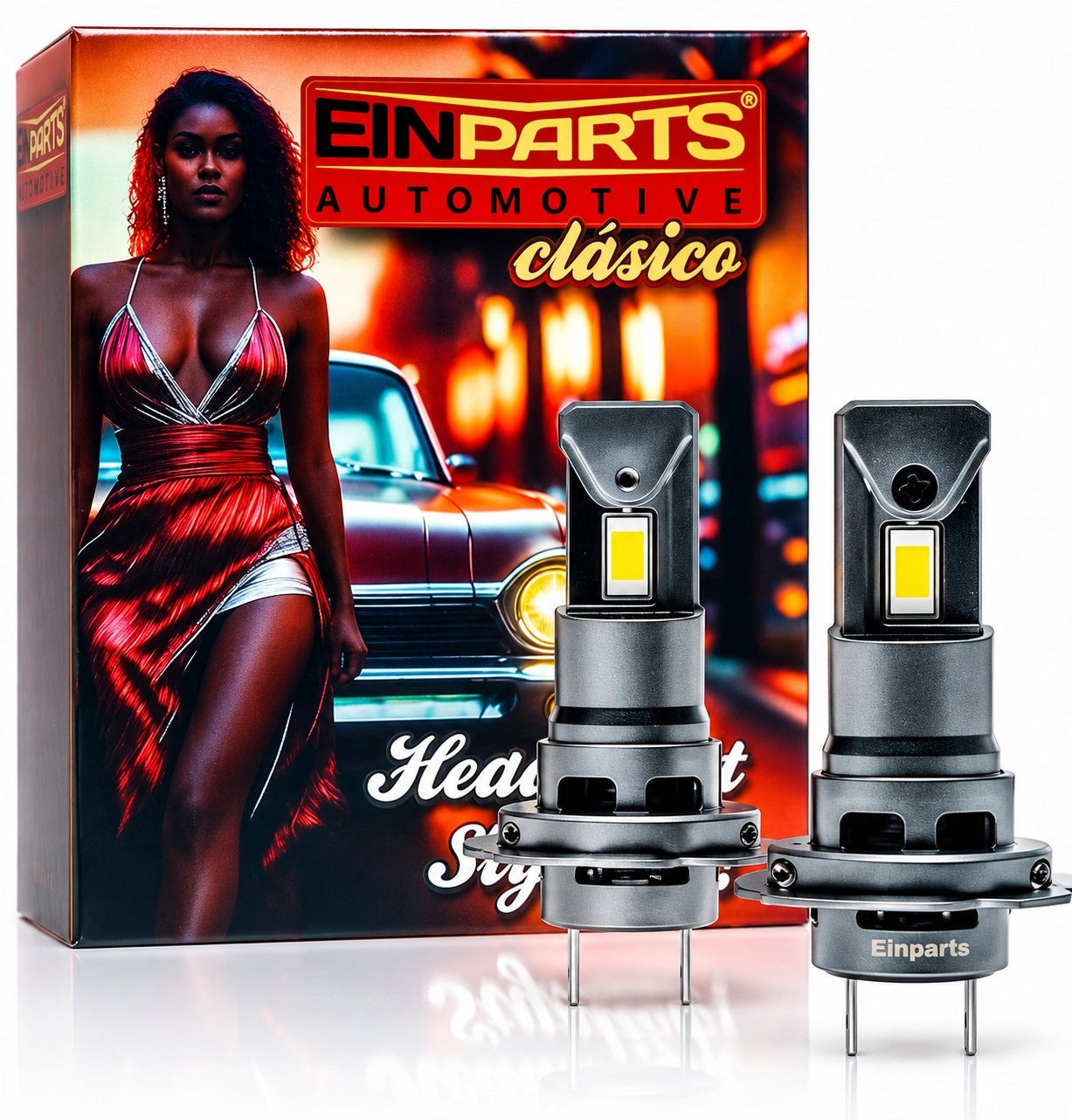 Żarówki Led H7 4300K 12V Canbus Einparts Clasico Warm 2szt.