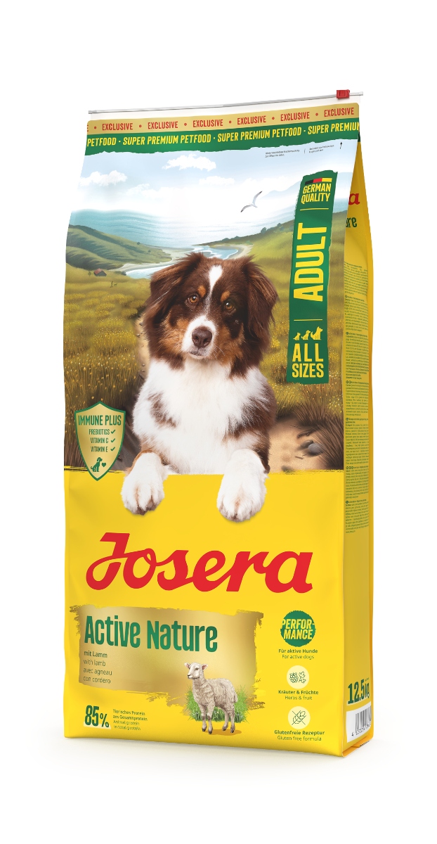 Josera Adult Active Nature 12,5kg Jagnięcina dla aktywnych psów