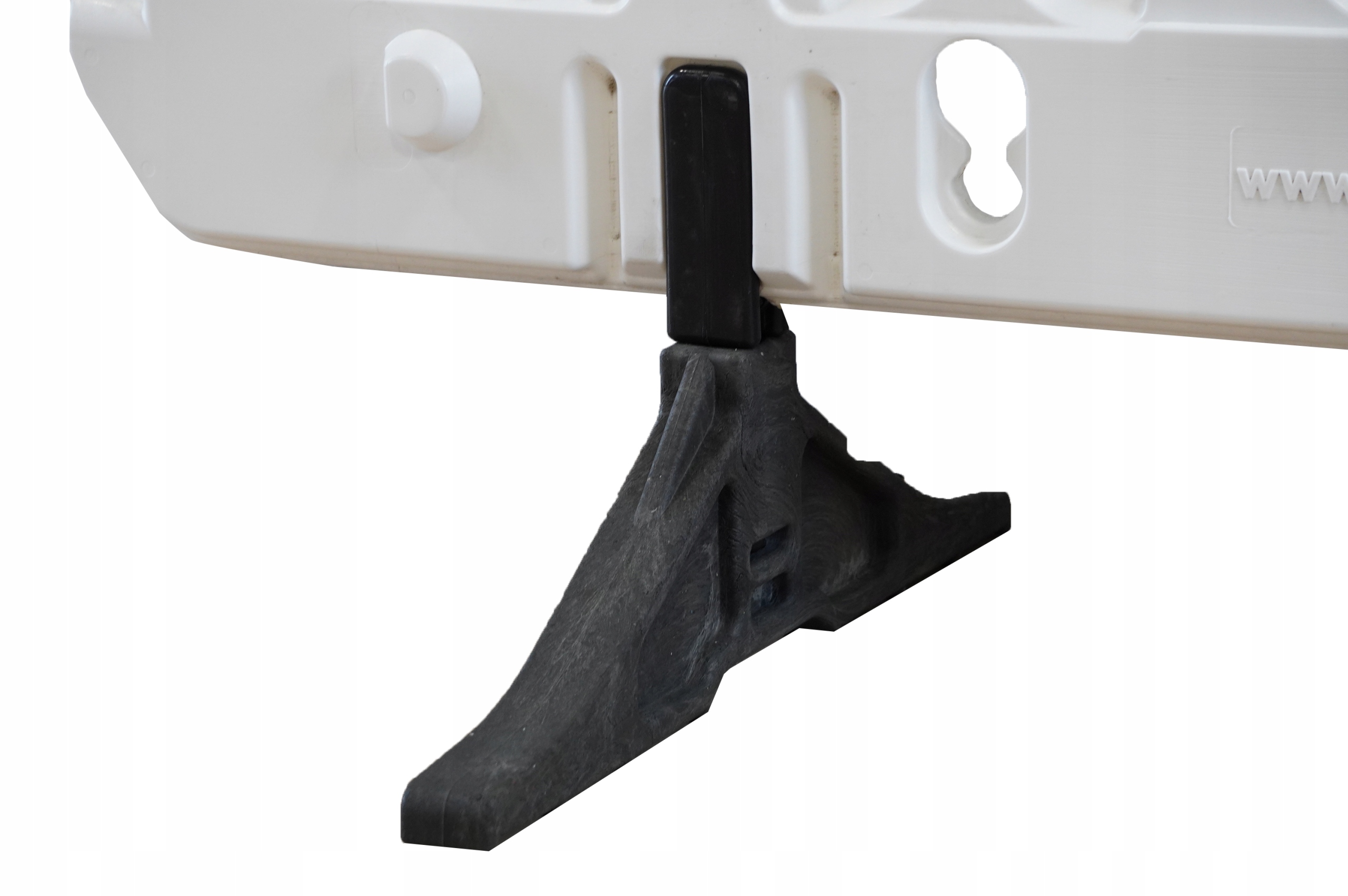 Barierka oddzielająca drogowa zabezpieczająca PCV U20a BIAŁA 2,00x1,00m Marka Serwis Budowy