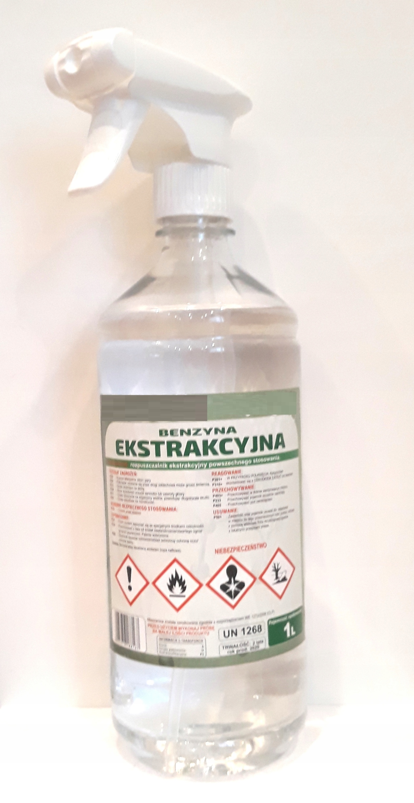 

Benzyna Ekstrakcyjna 1L Niskoaromatyczna