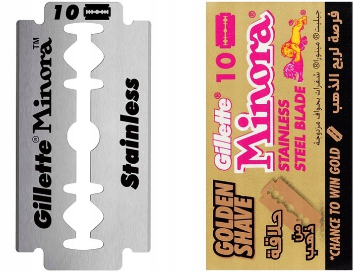 

Gillette Minora żyletki 10 sztuk