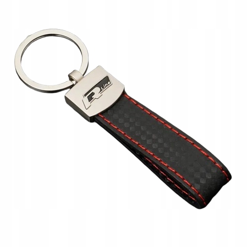 Breloczek do kluczy Volkswagen Vw R Line Skórzany Tiguan Golf Tuning Gift