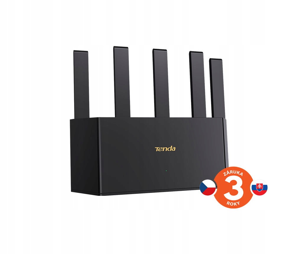 Tenda TE3L BE3600 WiFi 7 Mesh Router, 3570 Mb s, 3x Gwan Glan, IPv6, Vpn