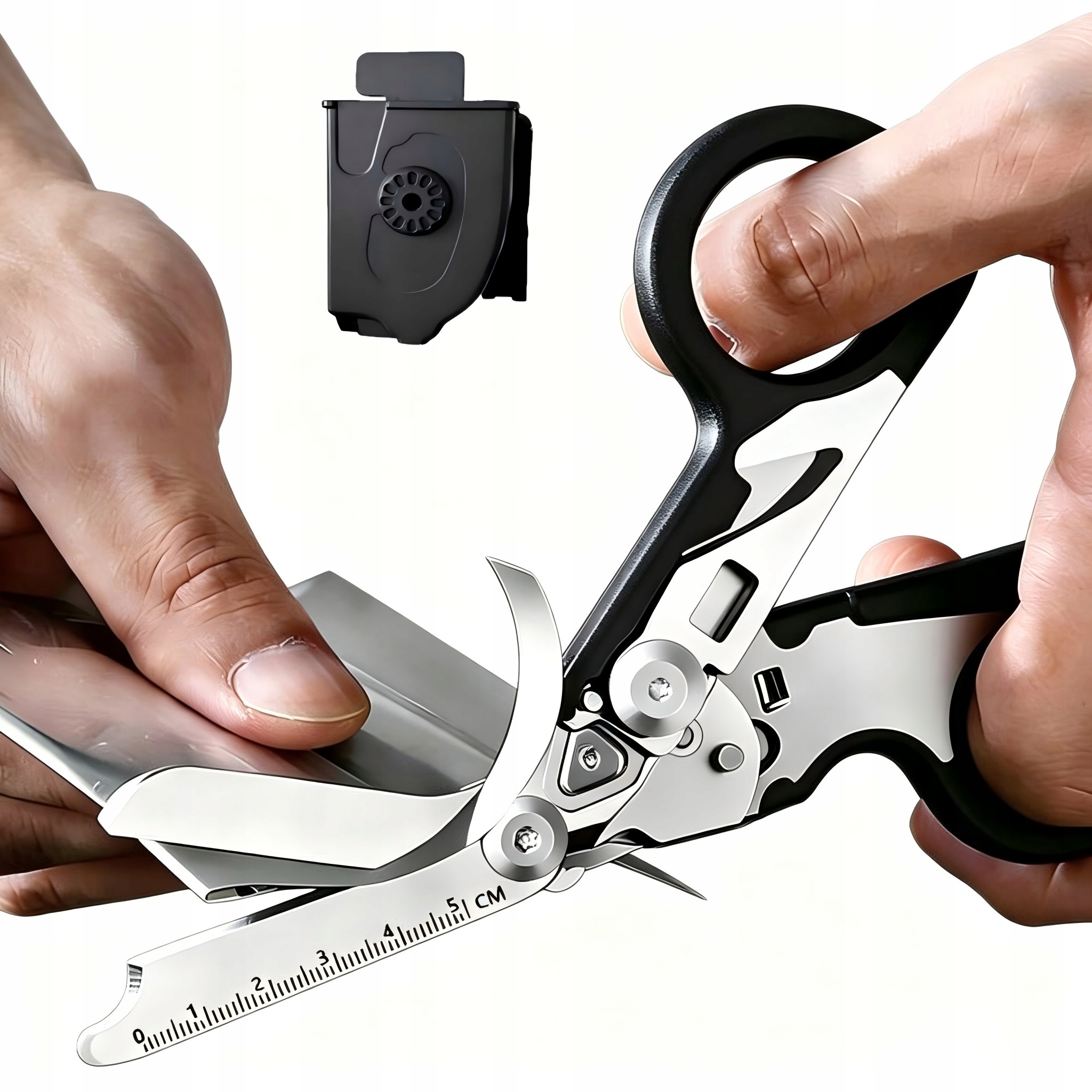 Nożyce Wielofunkcyjne Taktyczne Medyczne Multitool 6W1