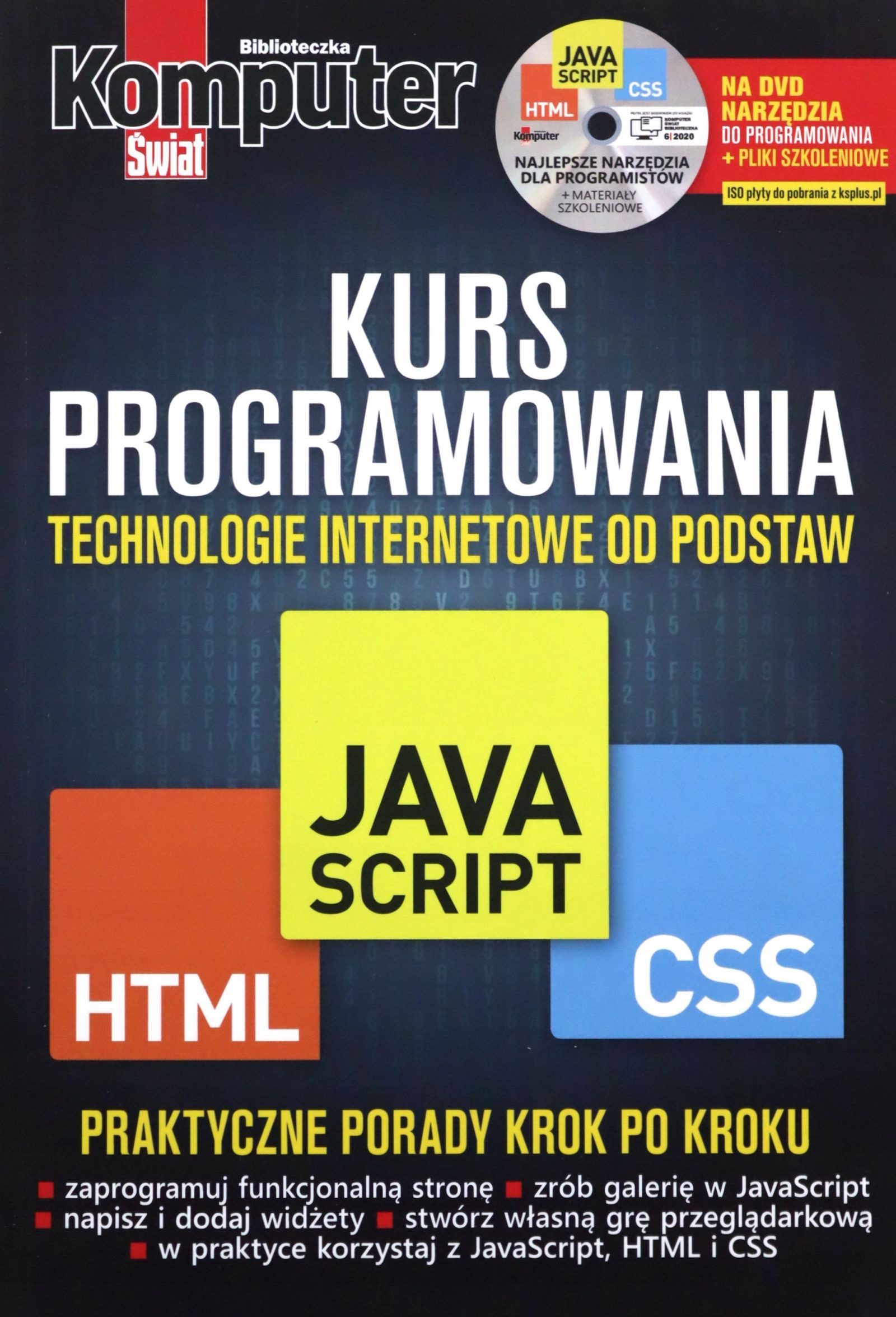 KOMPUTER ŚWIAT KURS PROGRAMOWANIA HTML JAVA SCRIPT [KSIĄŻKA]