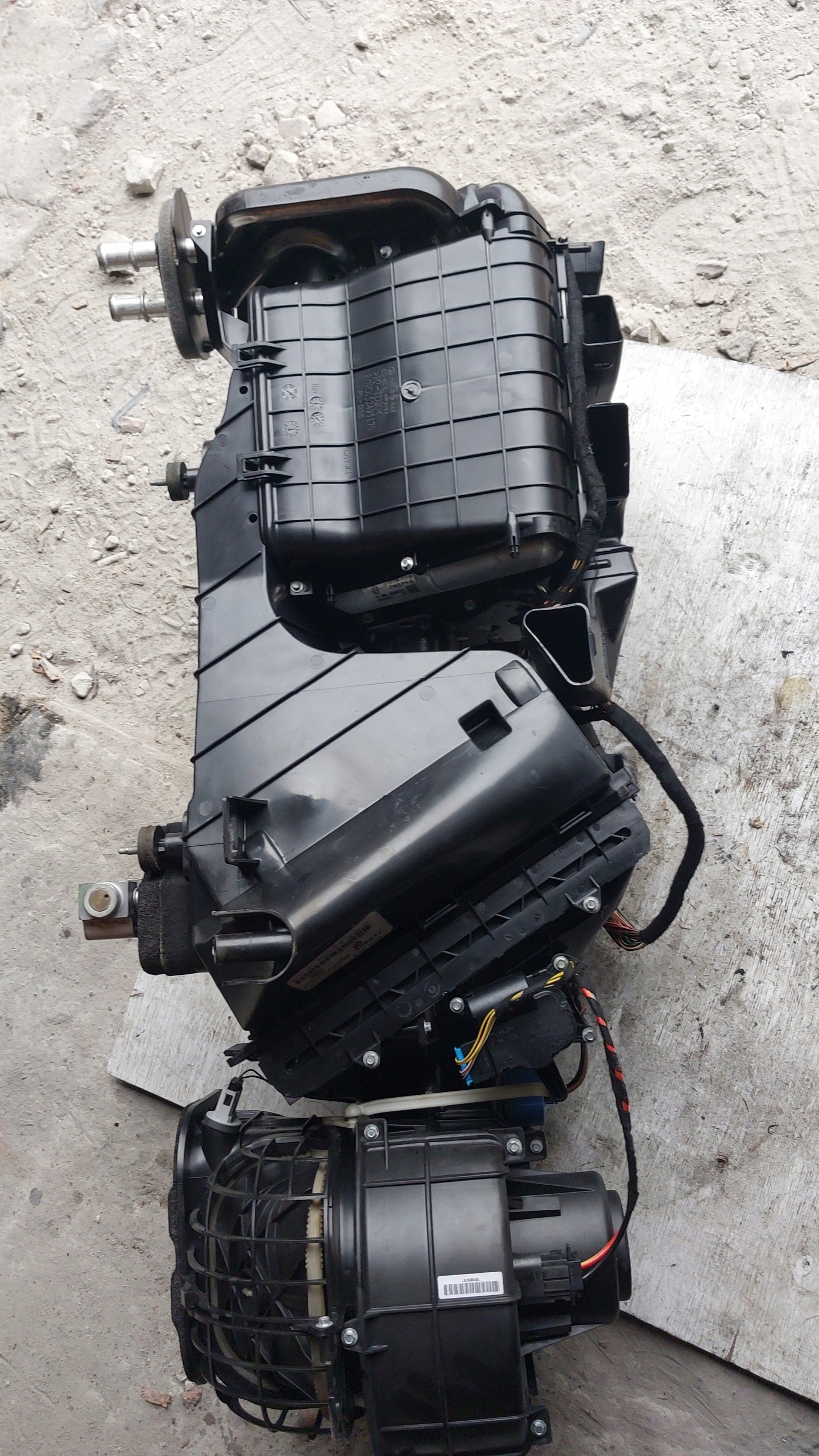 complete heater heating VW TOUAREG 7P 03-10 R. EUROPA