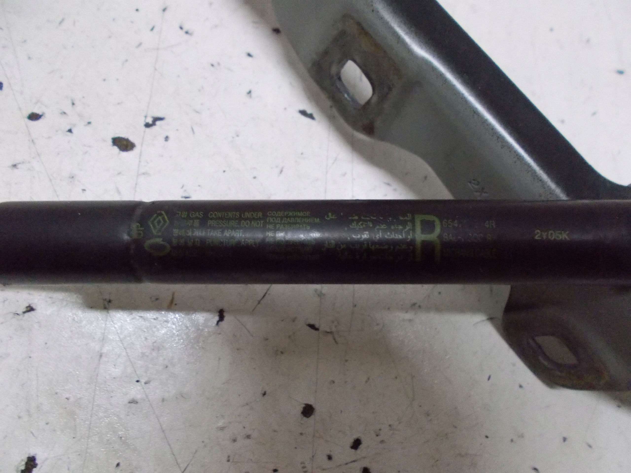 RENAULT LATITUDE 3.0 DCI 12R hinge bonnets right 654000010R