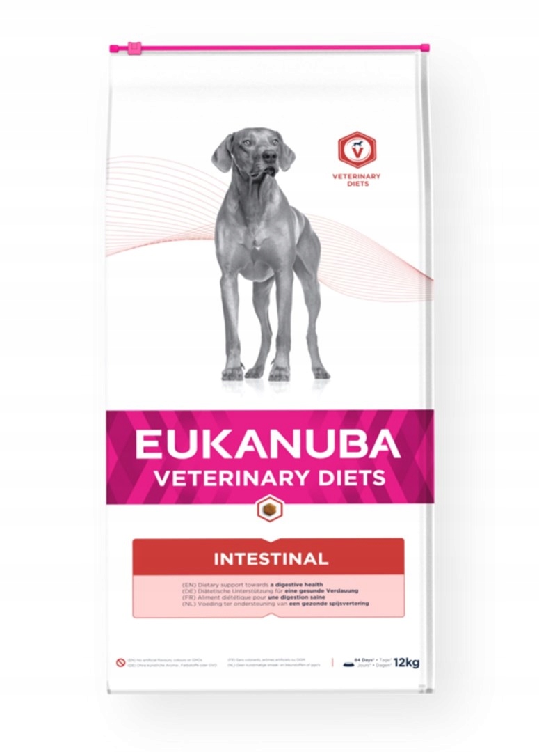 Levně Eukanuba Veterinary Diets Intestinal – suché krmivo pro psy – 12 kg