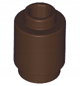 

Lego 3062b klocek okrągły 1x1 c. brązowy 1szt Nowy