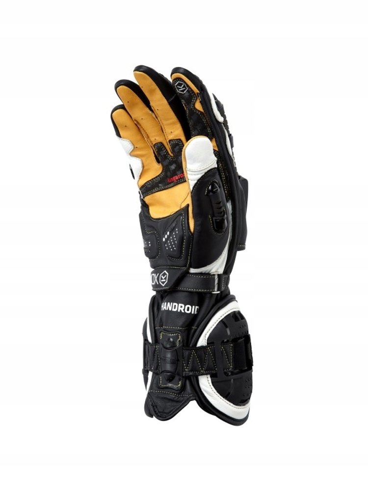KNOX HANDROID MK III rękawice motocyklowe, biało-czarne, r. XXL Producent inny