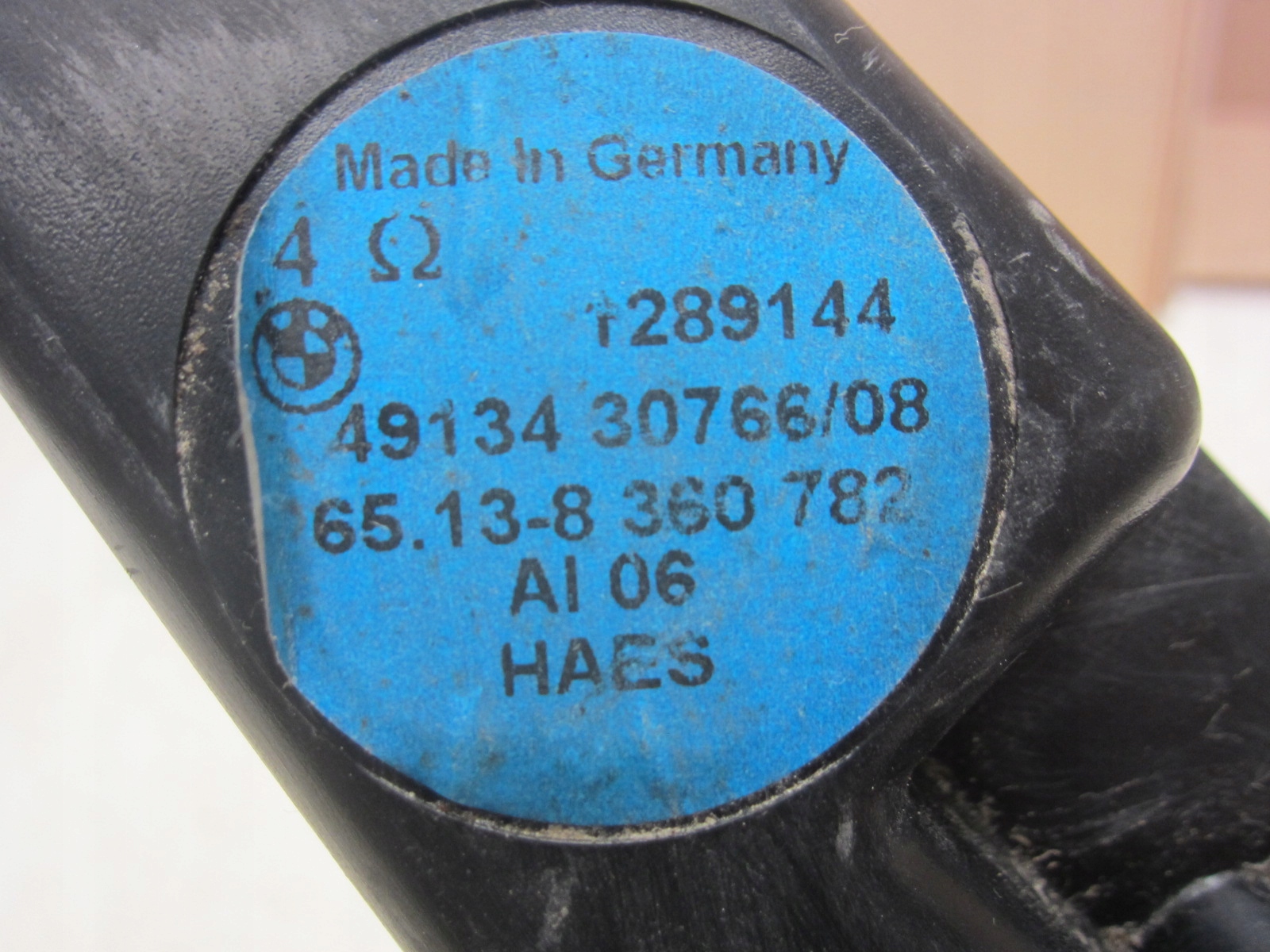 BMW E39 speaker door PRZEDNICH front right 65138360782 8360782