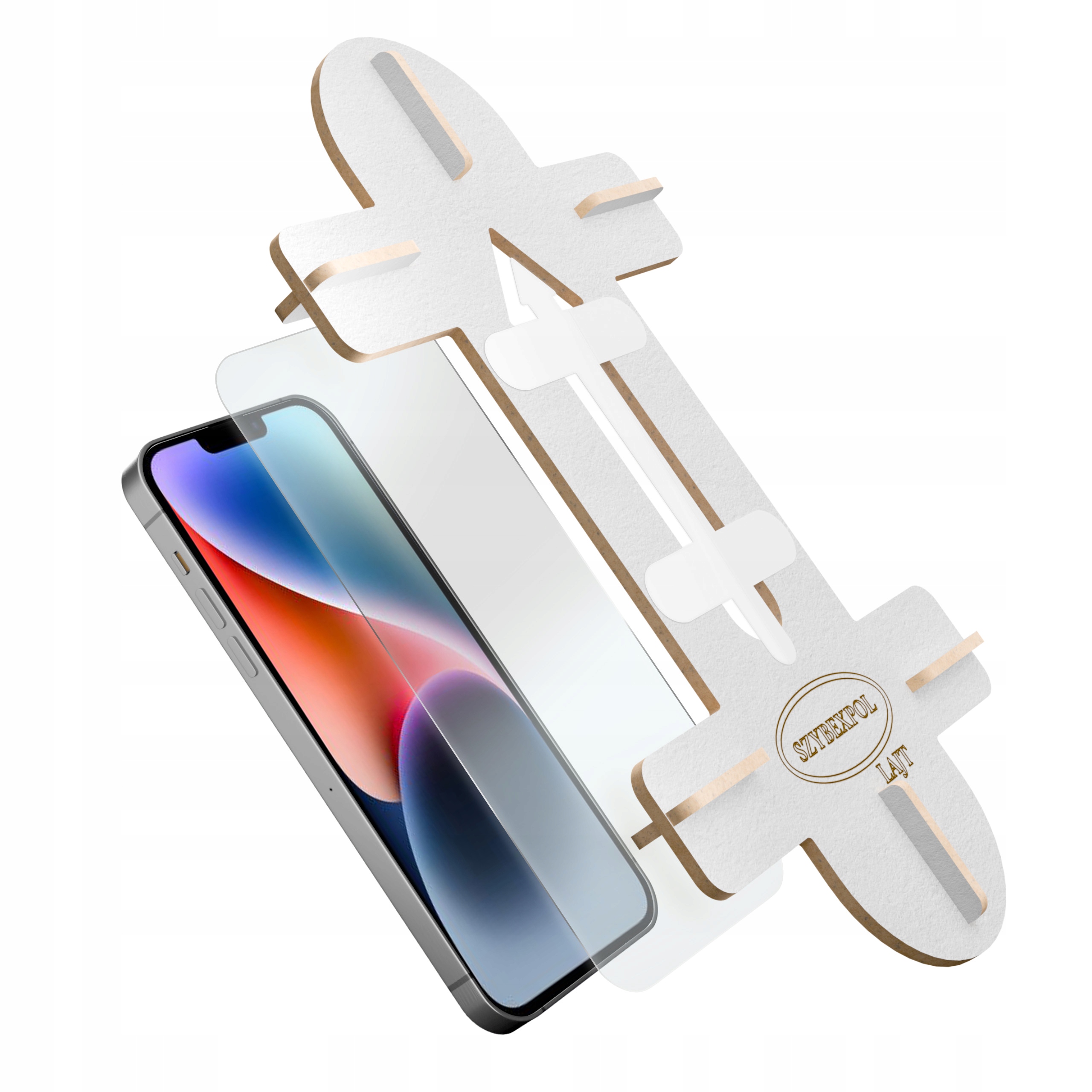 Antyodciskowa folia ochronna z aplikatorem do Apple iPhone 14 Plus