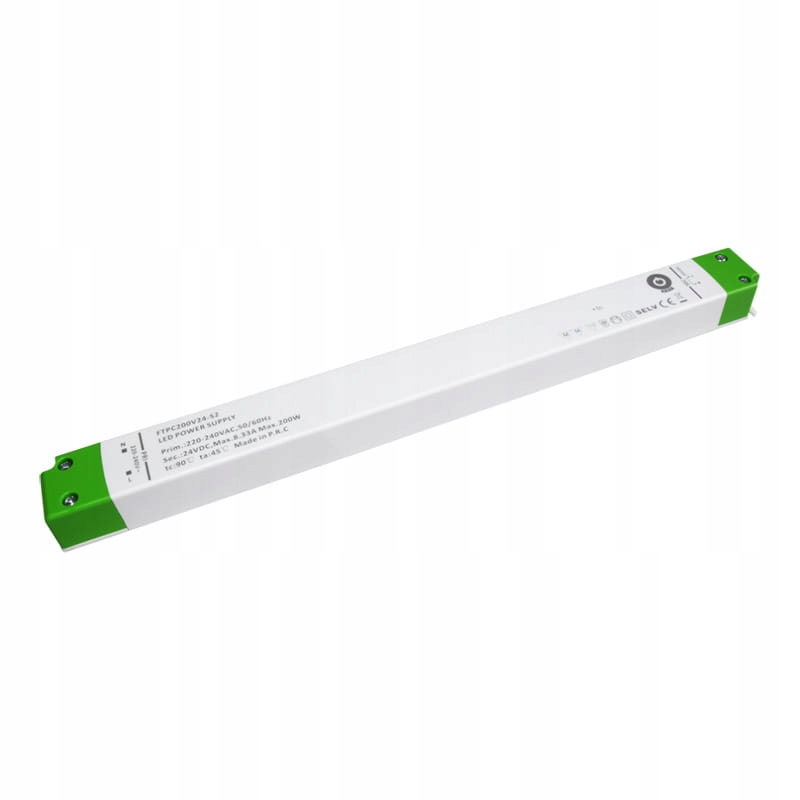 Plochý Nábytkový Napájecí Zdroj Slim 24V 240W 10A IP20 pro Led pásky