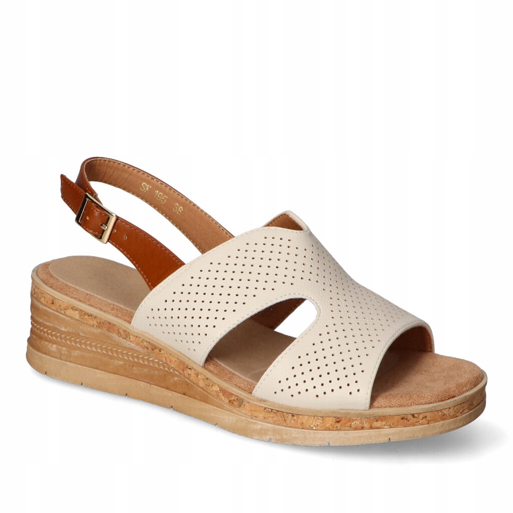 Sandály Sergio Leone SK195 Béžová 36