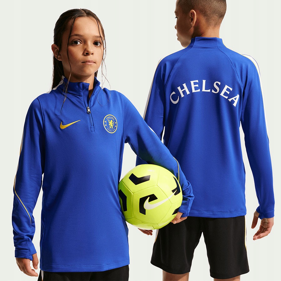 Nike Chelsea Fc Strike Drill Top Junior [XL [158-170]] Mikina Ne