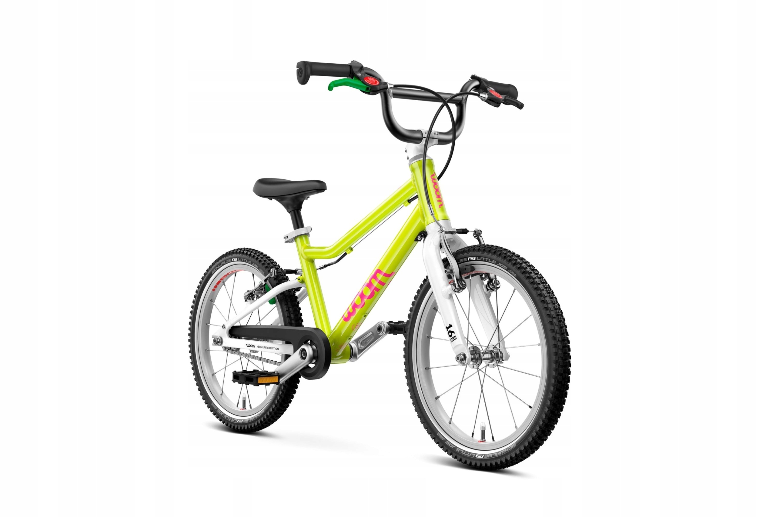 Rower Woom Go 3 16" Automagic Ltd Neon Lime