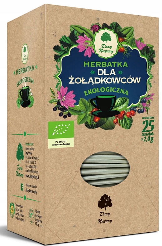 

Herbatka dla Żołądkowców 25x2g Dary Natury
