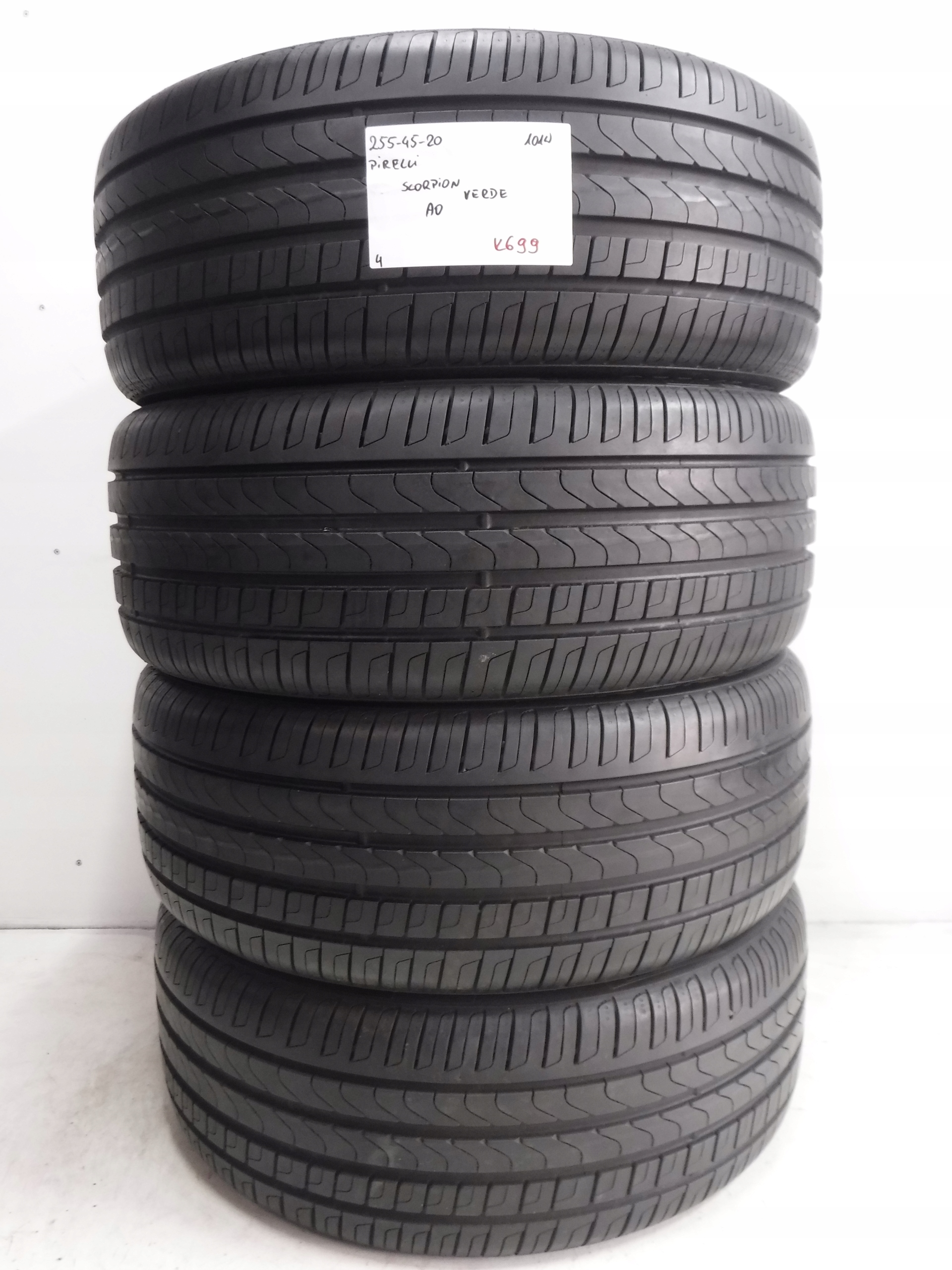 ЛІТНІ ШИНИ PIRELLI SCORPION VERDE 255/45/20 101W