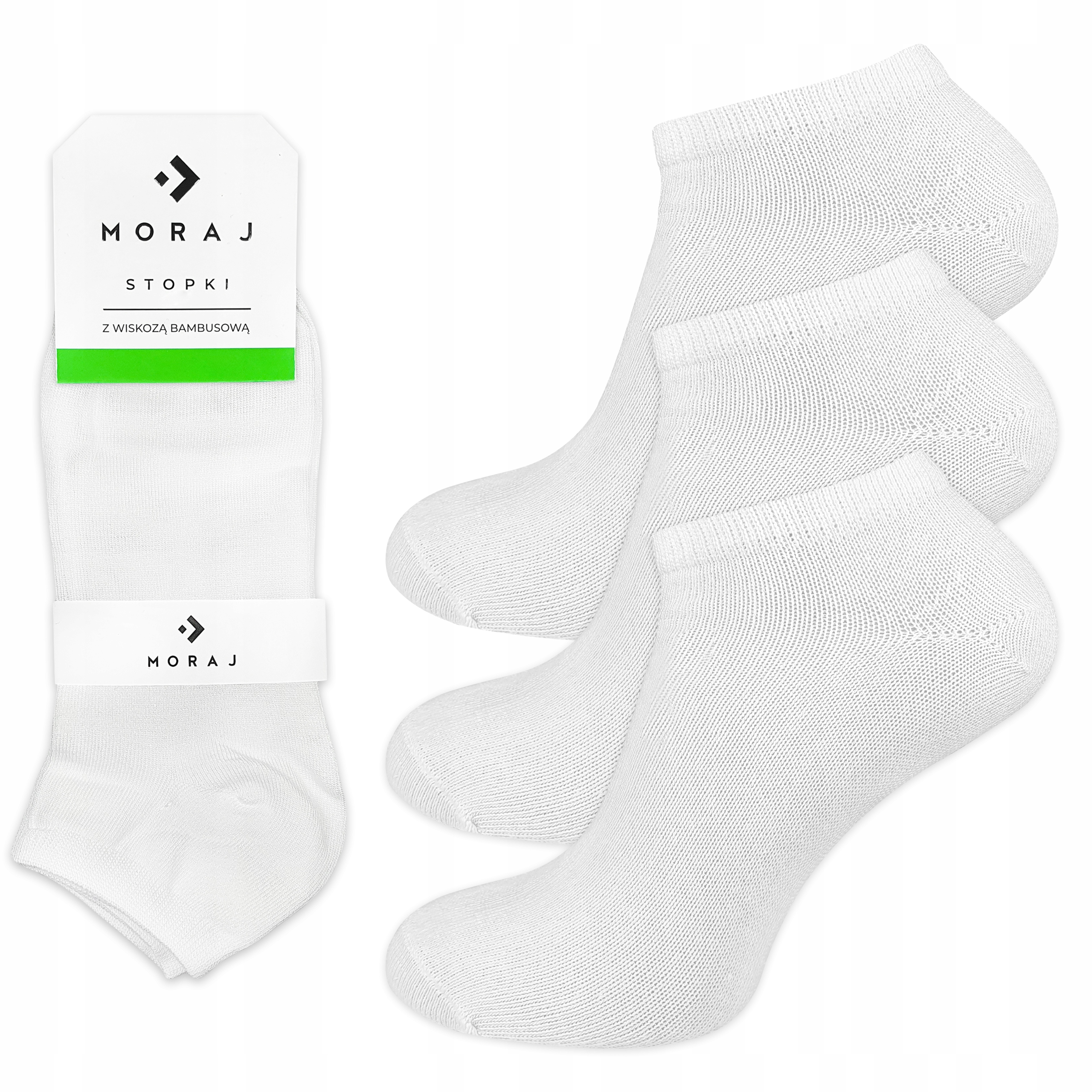 

3x Skarpety Damskie Bambusowe Stopki Moraj 38-41