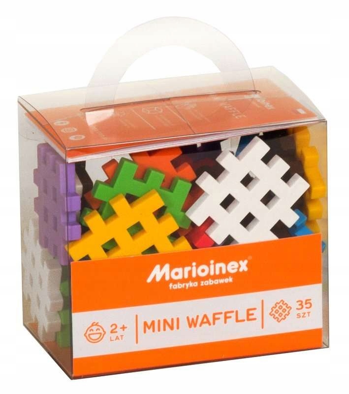 

Marioinex Klocki Waffle Mini 35 szt. konstrukcyjne