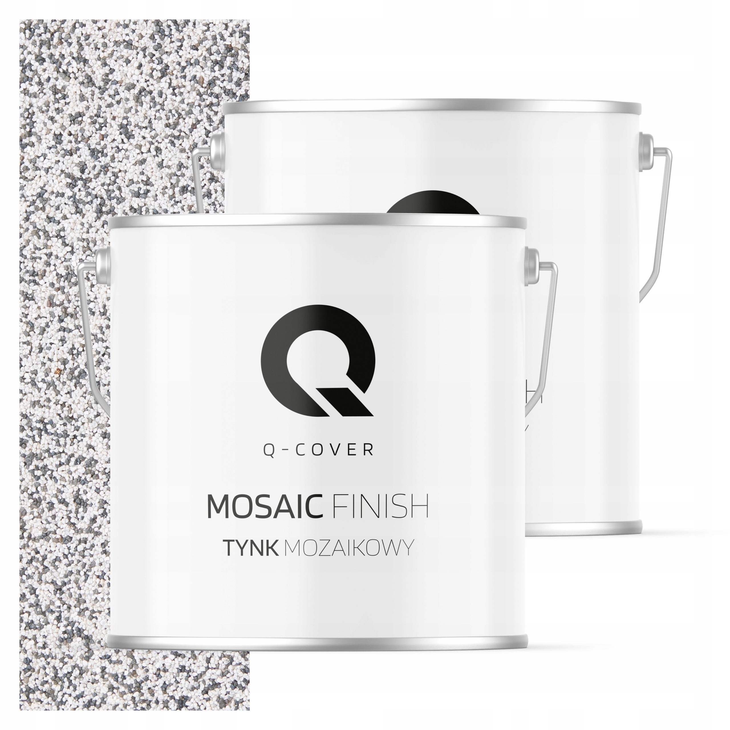 Mozaiková Omítka Mozaika 7 Kg Šedá Světlá M21 Ozdobná Pryskyřičná Fasáda