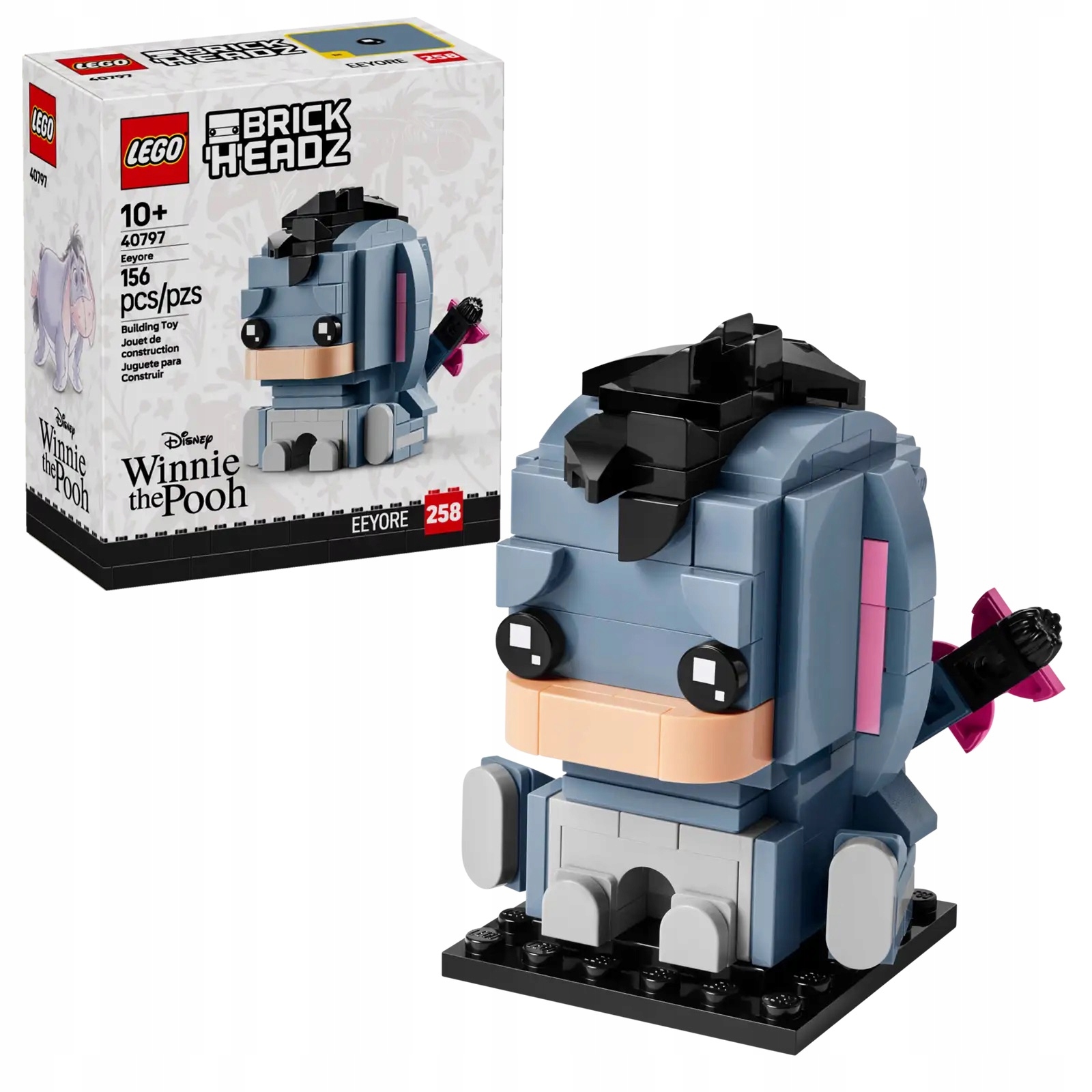 Lego BrickHeadz 40797 Ijáček medvídek Pú Stomilový exkluzivní les
