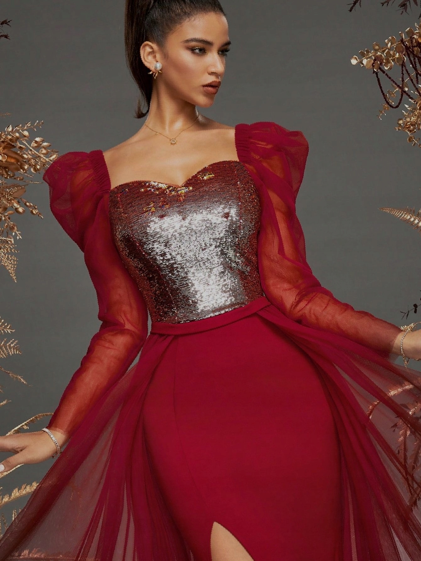 Šaty Korzetová s cepínovým výstřihem Glamour XL 42