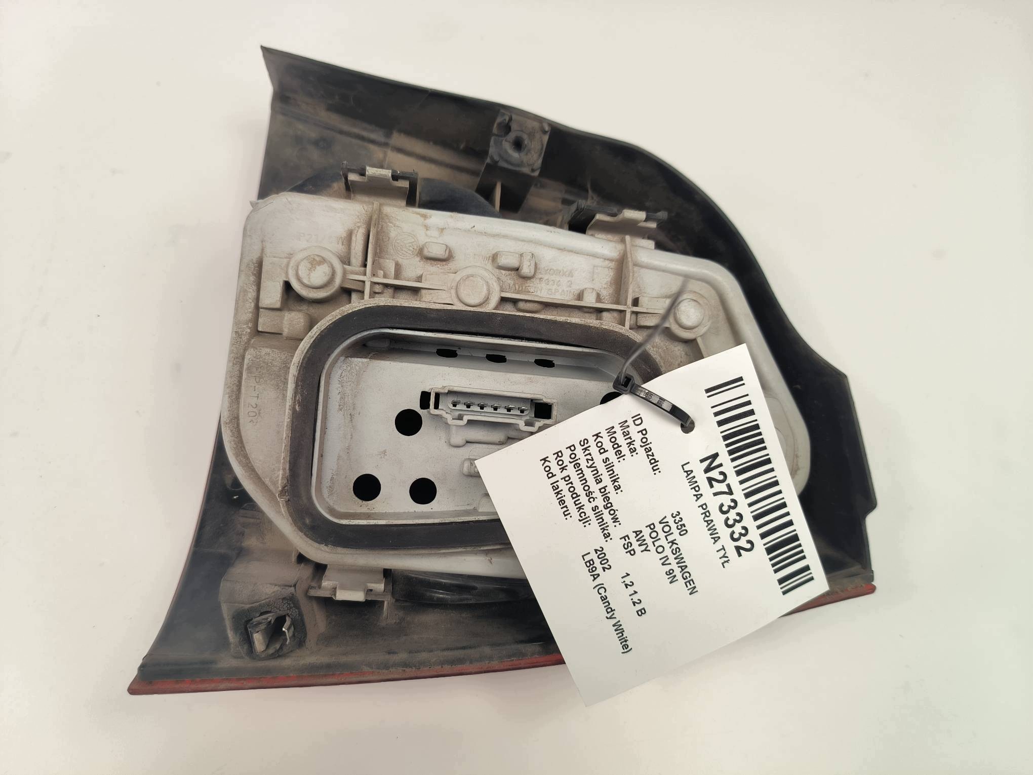 light left rear part VOLKSWAGEN POLO IV 9N 5D HB