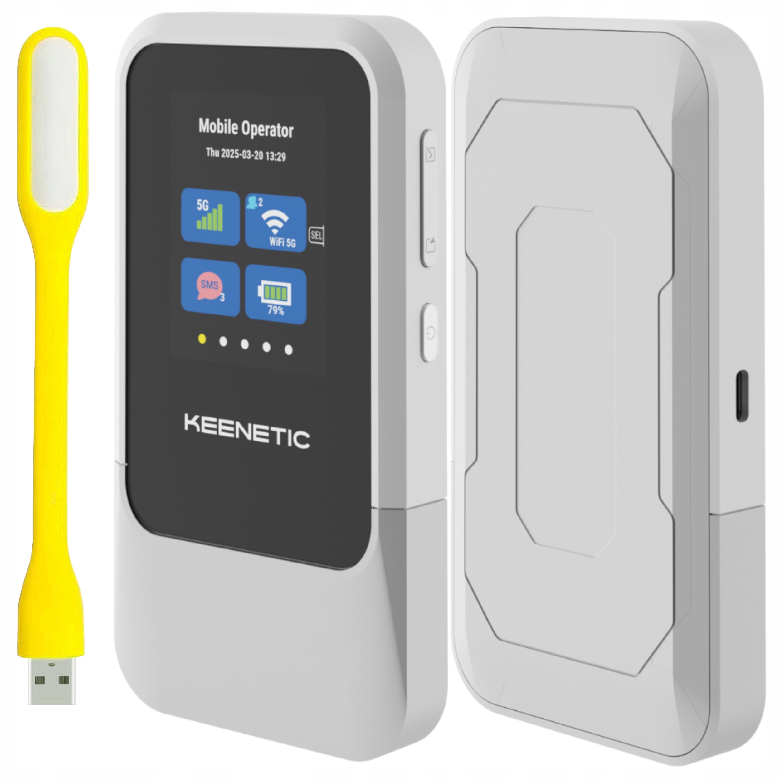 Router Keenetic Roamer 5G Mobilny Hotspot 5G Z Wi-fi 6 2,4 5GHZ KN-5210