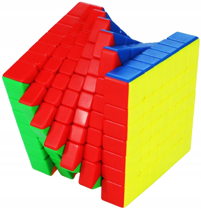 PROFESJONALNA MAGNETYCZNA KOSTKA MoYu 7x7x7 Magnetic + PODSTAWKA Wiek dziecka 3 lata +