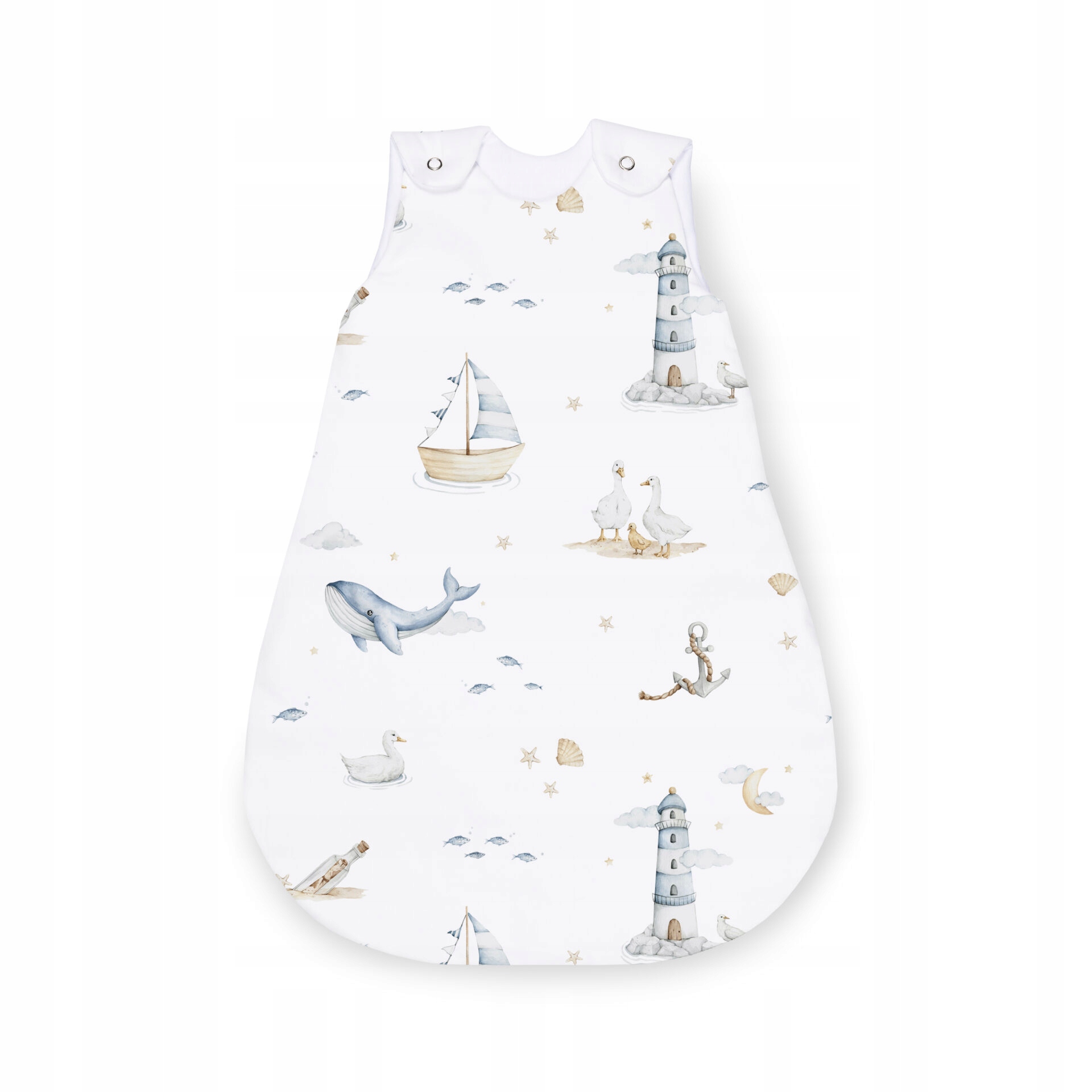 Lulumi Śpiworek bambusowy S Marine