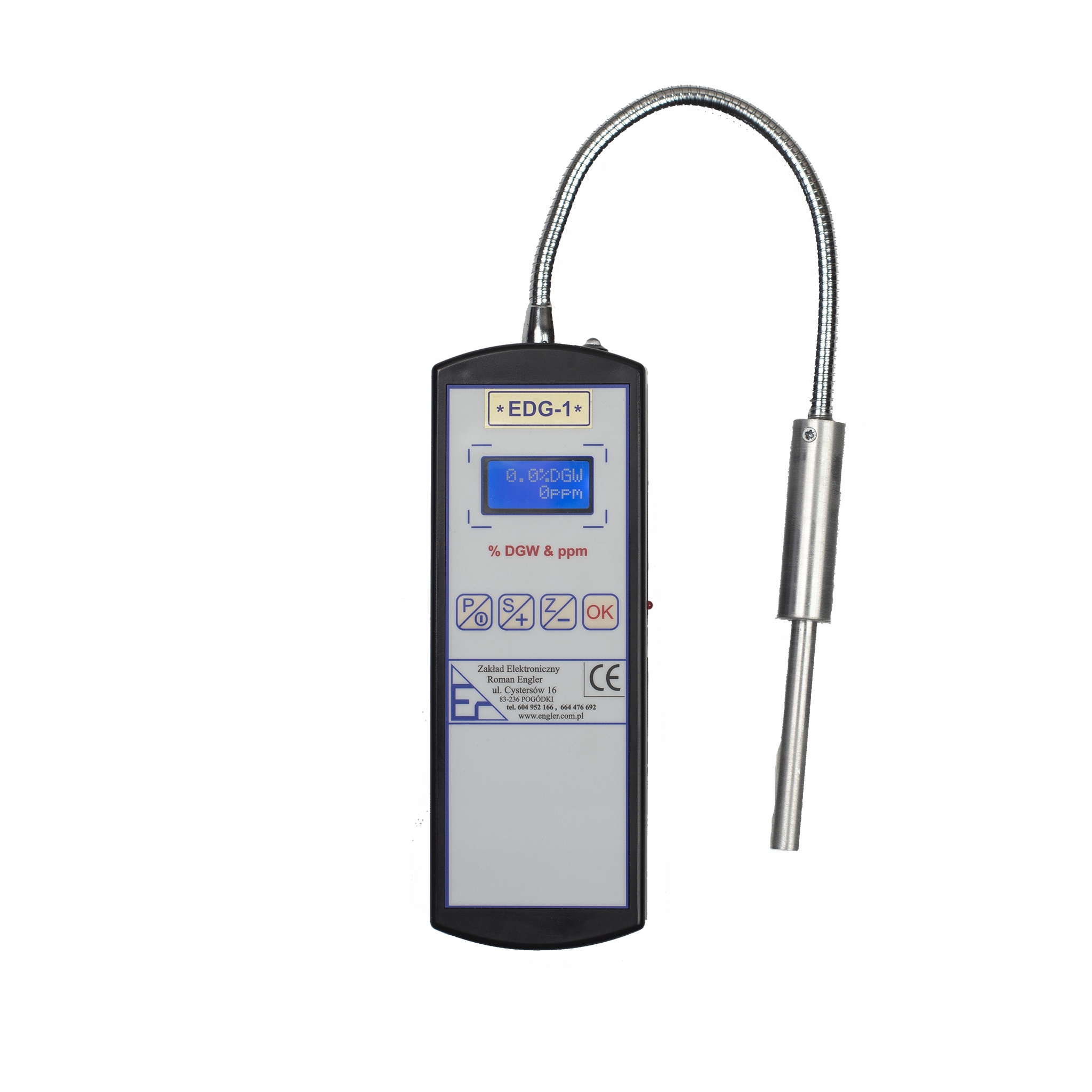 

Detektor,czujnik Gazu EDG-1 Z Wentylatorem, Pl