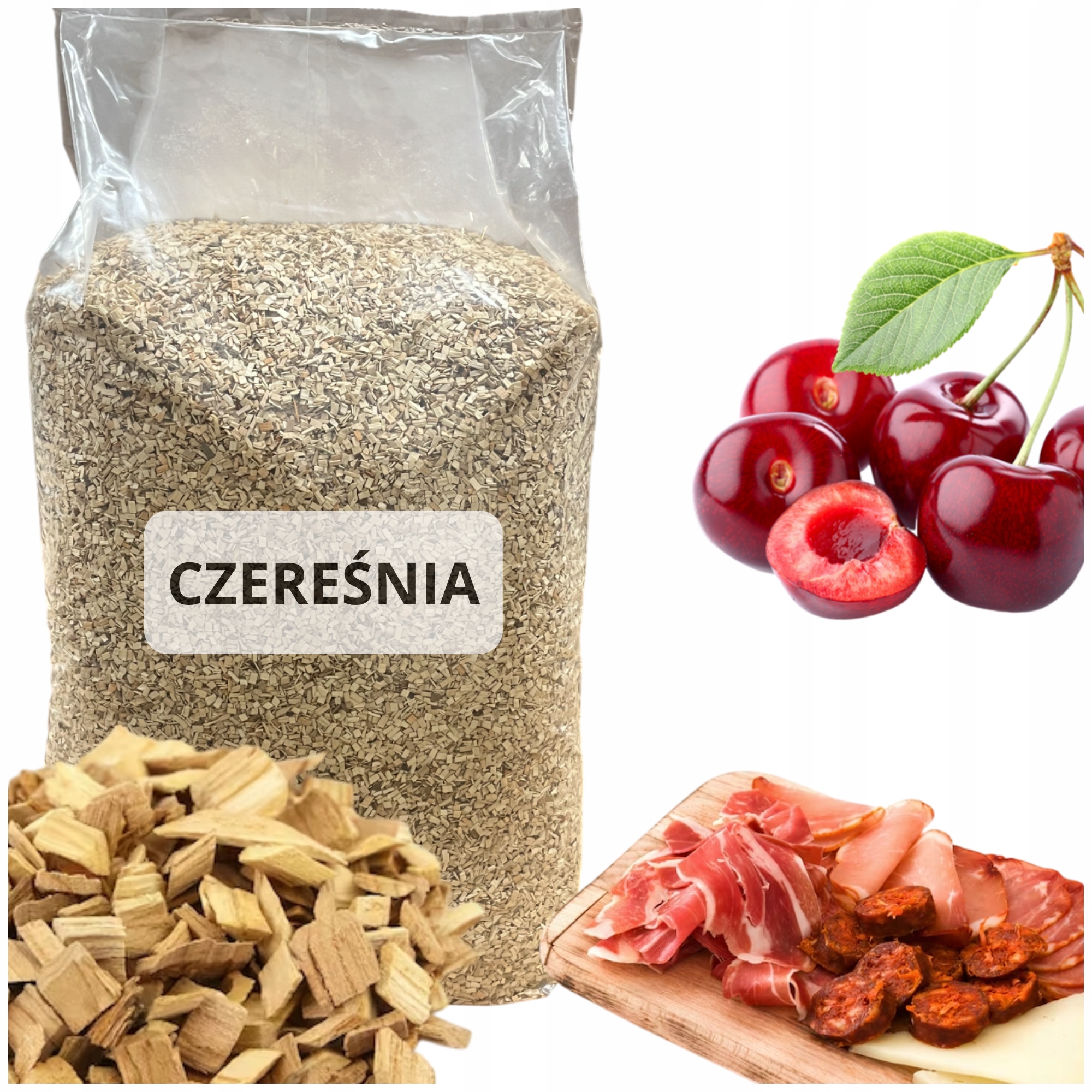 Štěpky Na Uzení Cherry, Suché Hobliny Na Uzení Třešeň 15 Kg, Kl 02