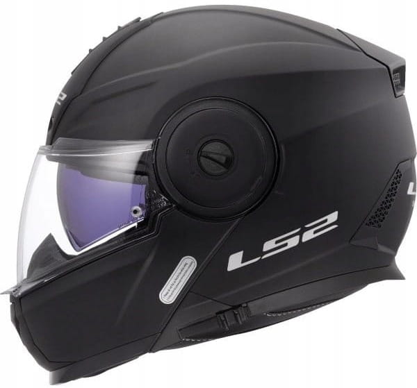 LS2 FF902 Scope II Solid Black Matt Motocyklová Prilba Čierna Matná