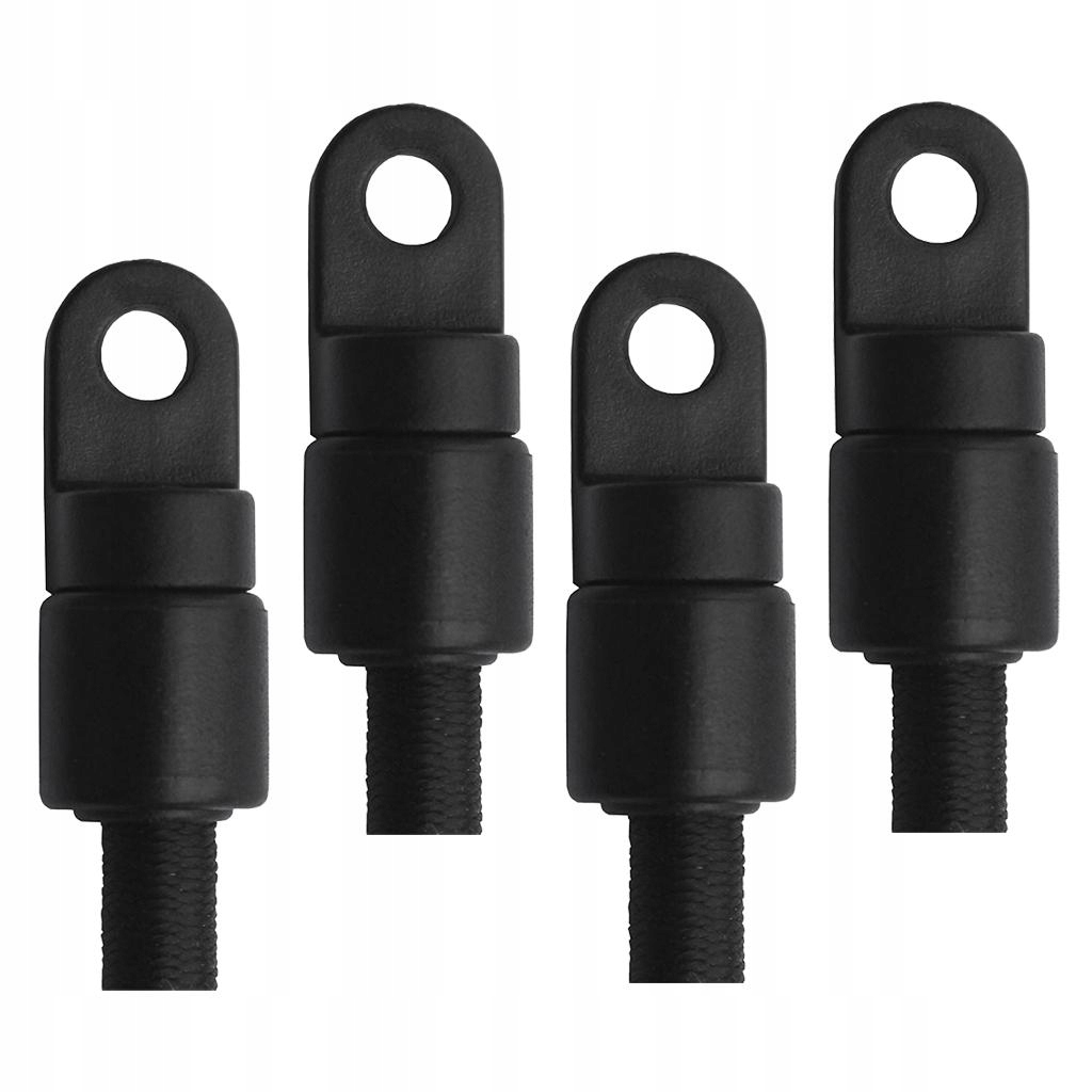 12 czarnego nylonu trwałego 1/4 Shock Cord Model YYX-87DG82