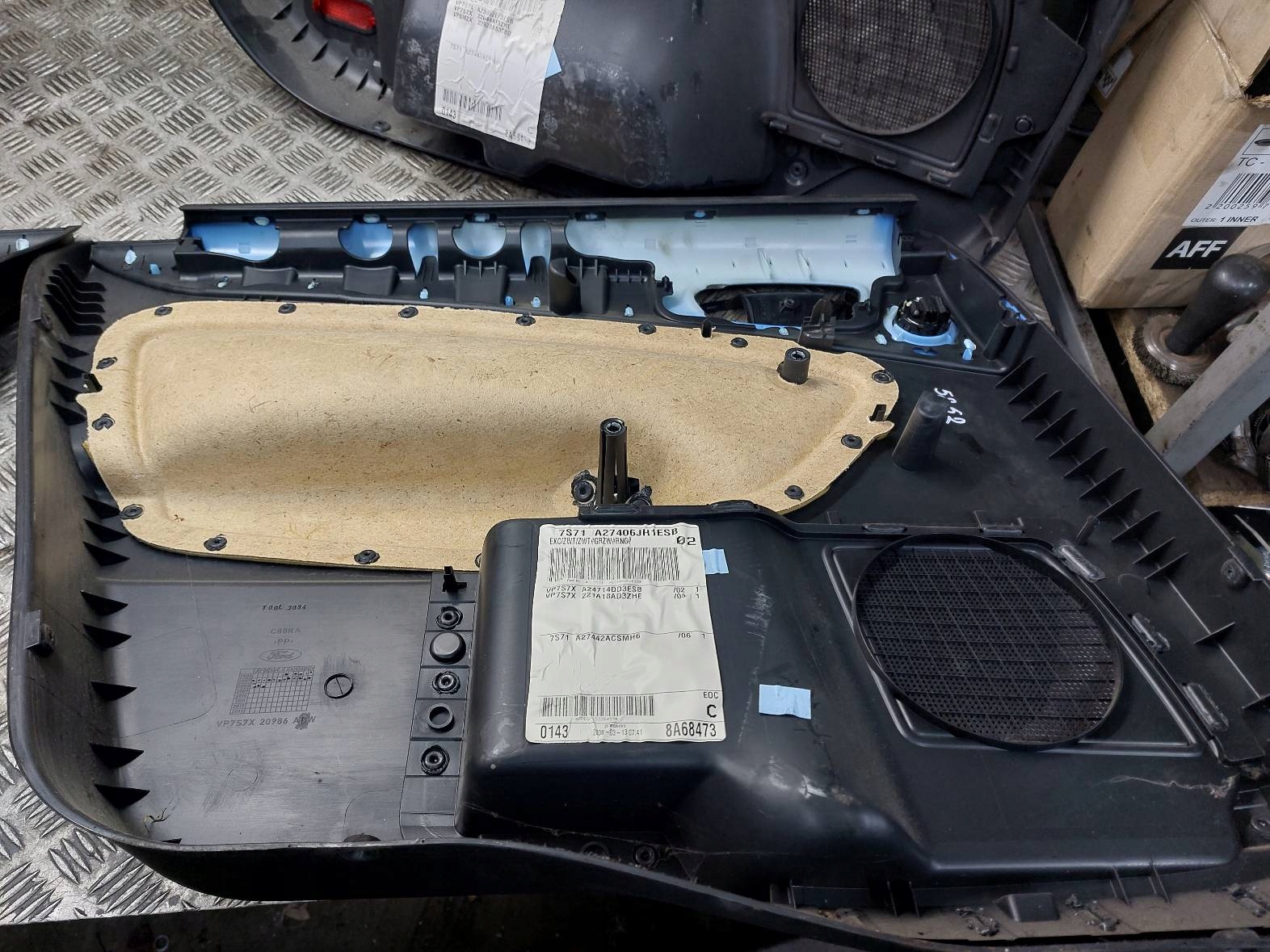 side door KOMPLET 1/4 FORD MONDEO MK4