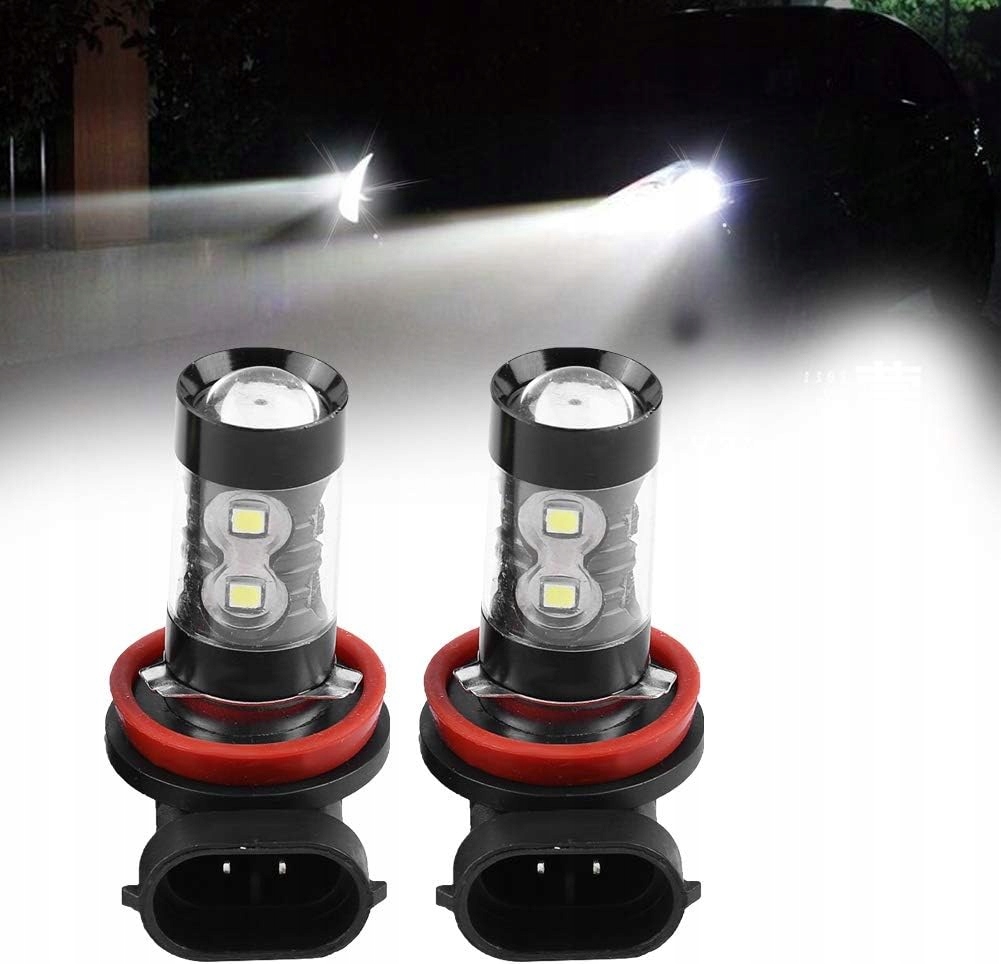 Żarówka LED samochodowa o dużej mocy 2 szt. H8 H11 12V-24V 50W Typ samochodu 4x4/SUV Samochody osobowe